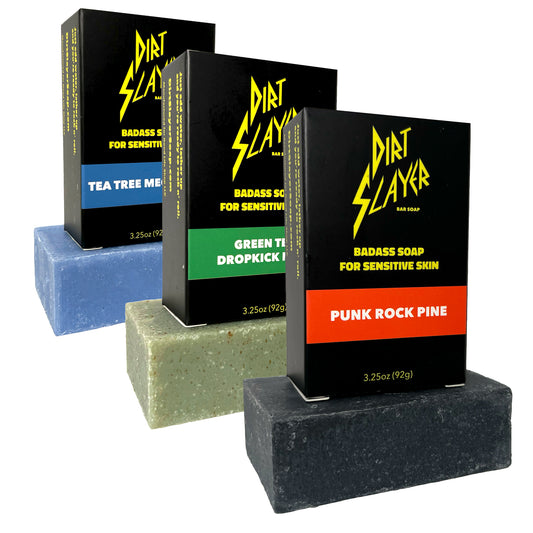 3 Pack Variety Punk Rock Pine, Green Tea, Tea Tree